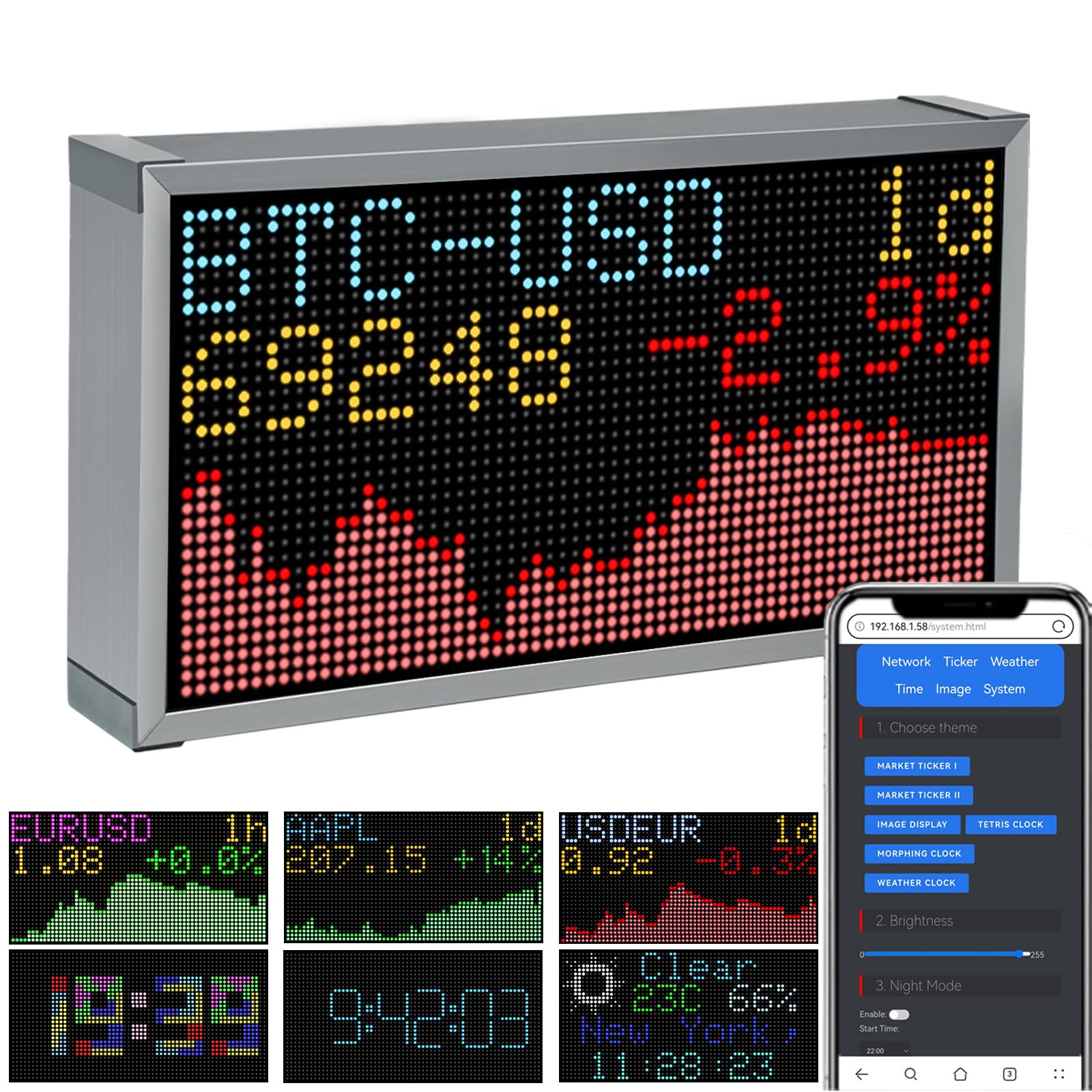Crypto Analytics Dashboard Monitor