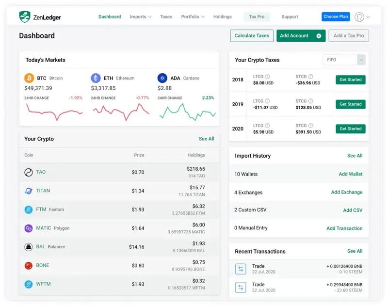 Crypto Tax Calculator
